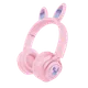 Audífonos Inalámbricos para Niños HyperGear Bunny Tracks con Luz Leds